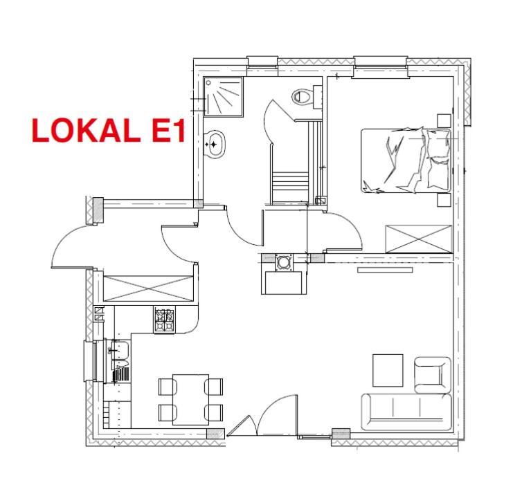 Apartament Strumien Jaworki Ngoại thất bức ảnh